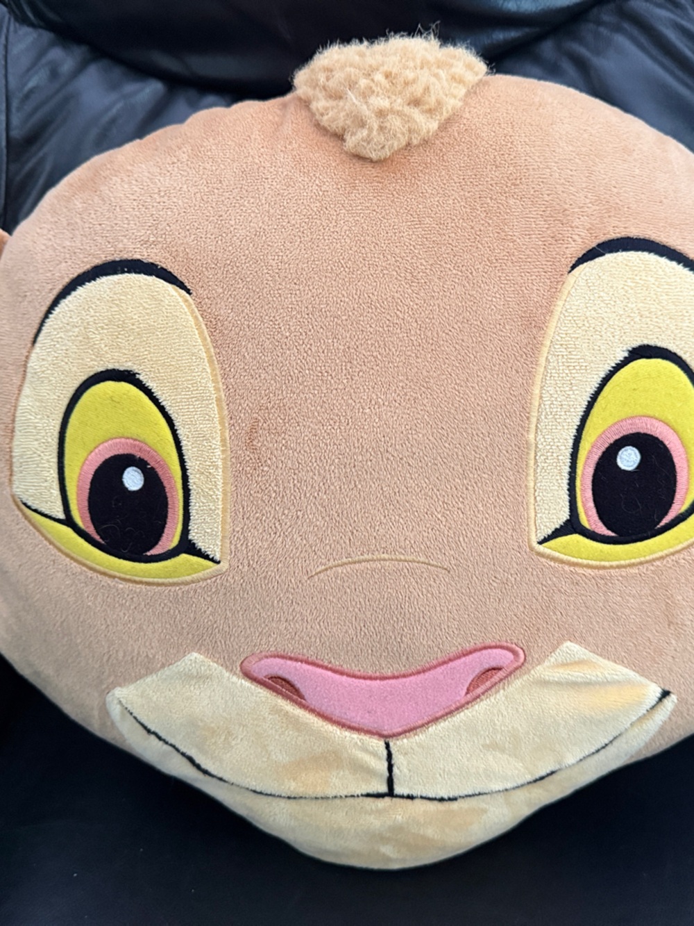 Vintage Simba Lion King decorative pillow. GUC.